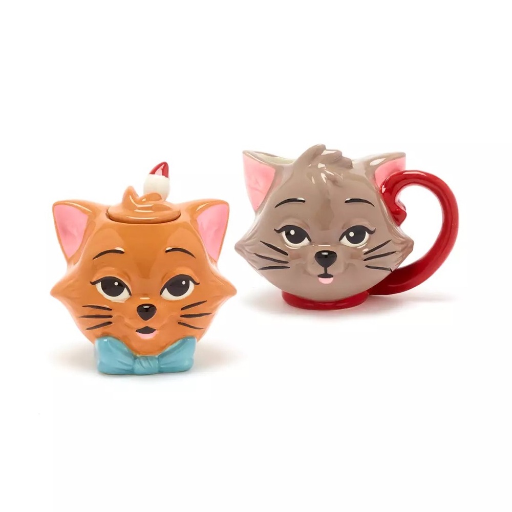 Disney The Aristocats Cream and Sugar Containers